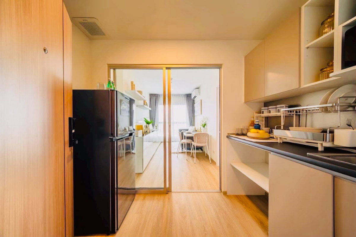 รูป โปรโมชั่นฟรี ! ลุมพินี เพลส แจ้งวัฒนะ - ปากเกร็ด สเตชั่น คอนโดใกล้ เซ็นทรัลแจ้งวัฒนะ เฟอร์ฯครบ พร้อมอยู่ ขนาด 28 ตรม. เดินทางสะดวก ศูนย์ราชการฯ, - รูปที่ 4/10