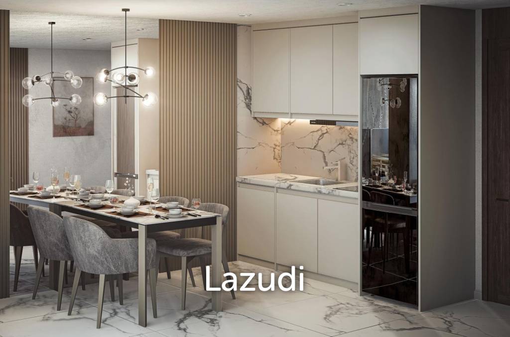 รูป 56.9 ตร.ม. 1 ห้องนอน 1 ห้องน้ำ คอนโดสำหรับ ขายใน หนองปรือ - รูปที่ 4/7