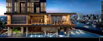 ขายคอนโด : คอนโดใหม่ 1 ห้องนอน 30.25 ตร.ม. ชั้น 8 ริมแม่น้ำย่านคลองสาน