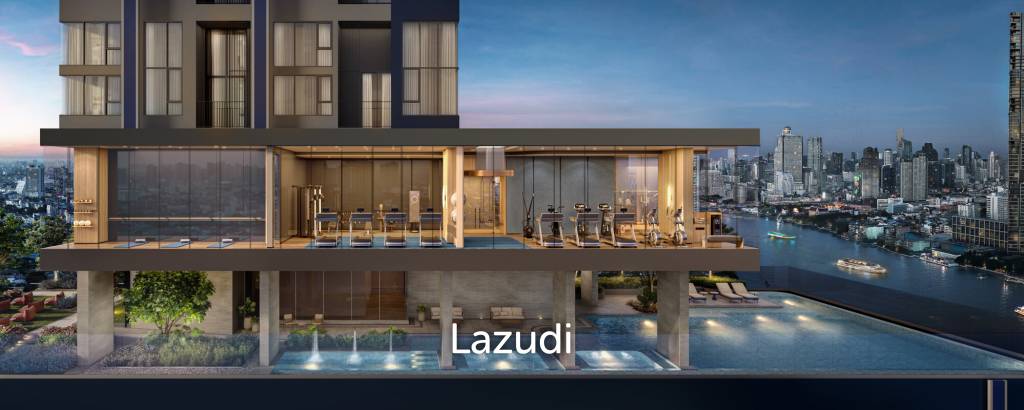 รูป คอนโดใหม่ 1 ห้องนอน 30.25 ตร.ม. ชั้น 8 ริมแม่น้ำย่านคลองสาน - รูปที่ 1/15