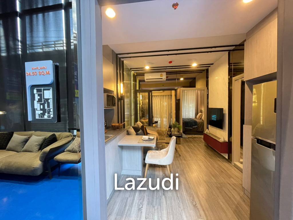 รูป 31.6 ตร.ม. 1 ห้องนอน 1 ห้องน้ำ คอนโดสำหรับ ขายใน หัวหมาก - รูปที่ 6/13