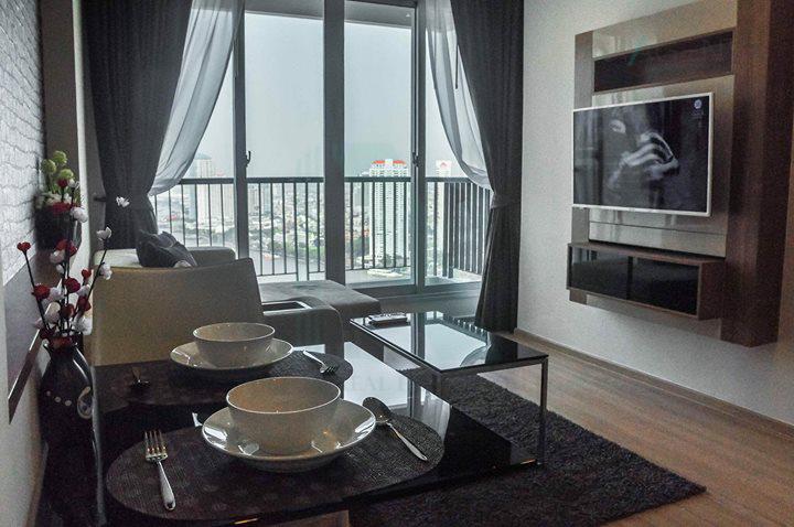 รูป 🔺 ให้เช่าคอนโด ริทึ่ม สาทร อาคาร SOUTH ชั้น 36 1 ห้องนอน ขนาด 40.00 ตรม ใกล้ สะพานตากสิน - รูปที่ 1/8