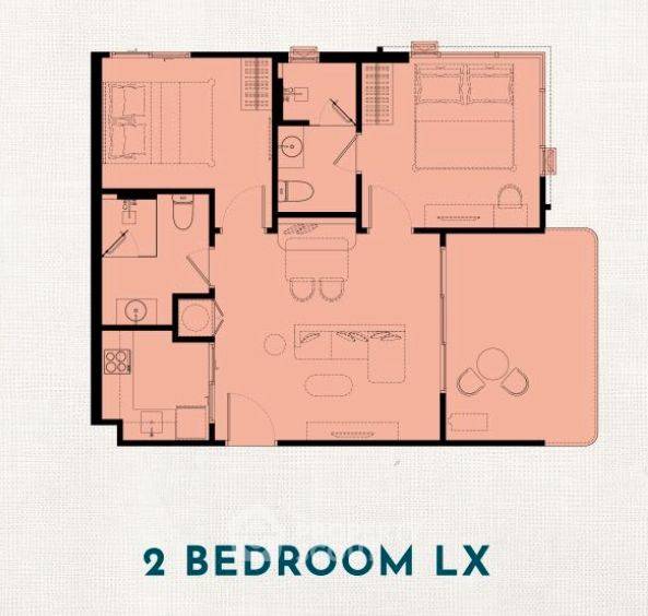 รูป คอนโด 2-ห้องนอน ที่ เดอะ ไตเติ้ล เซเรนิตี้ ในยาง ใกล้ สนามบินนานาชาติภูเก็ต (ID 1511570) - รูปที่ 6/6