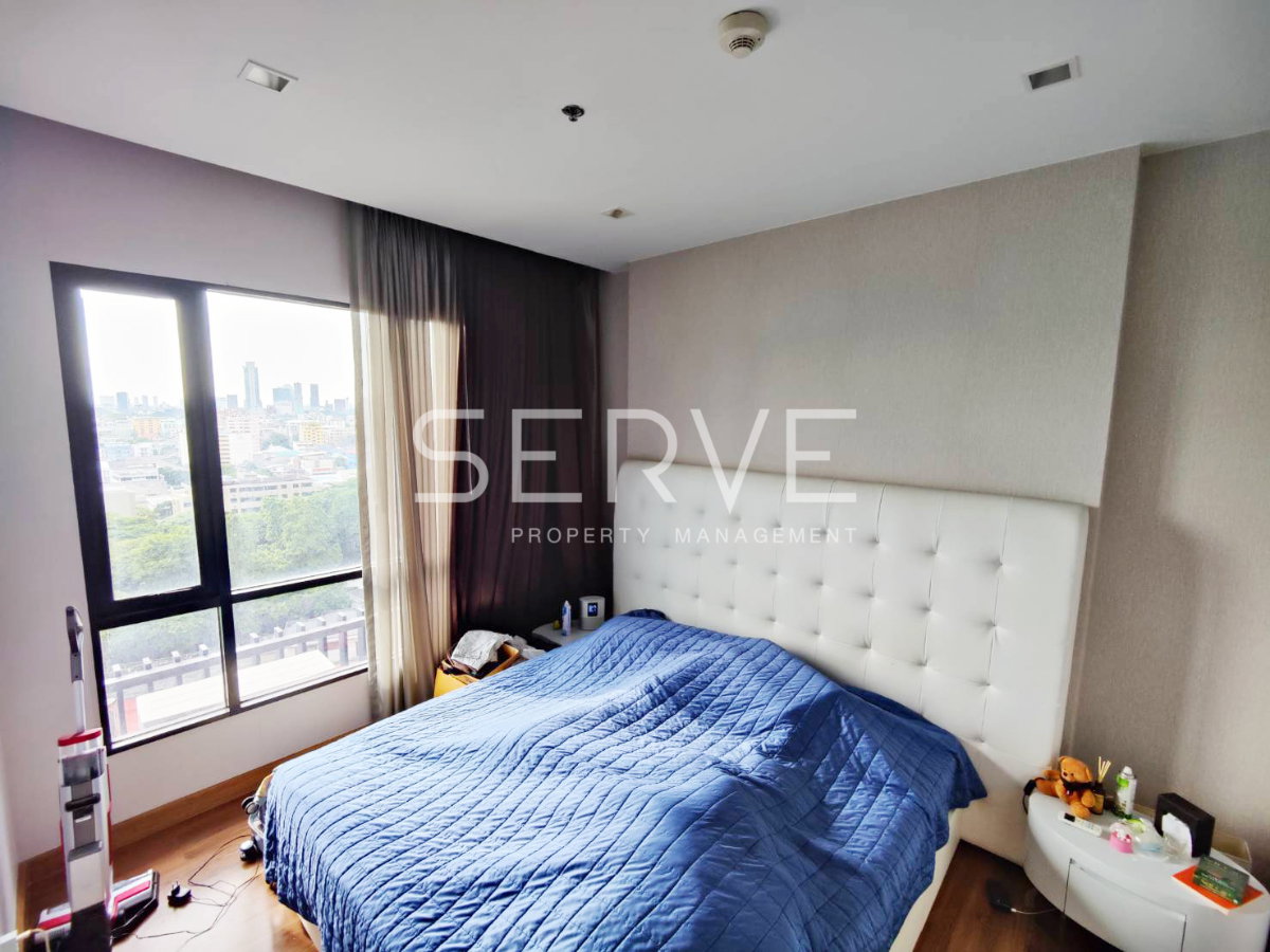 รูป 🔥24K-1นอน มีอ่างอาบน้ำ ห้องกว้าง วิวโล่ง ตกแต่งหรู เฟอร์จัดเต็ม พร้อมหิ้วกระเป๋าเข้าอยู่ คอนโดทำเลดีใกล้MRTศูนย์วัฒนธรรม @  IVY Ampio - รูปที่ 6/8