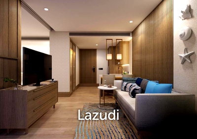 ขายคอนโด : 57.3 ตร.ม.  1 ห้องนอน  1 ห้องน้ำ คอนโดสำหรับ ขายใน เชิงทะเล