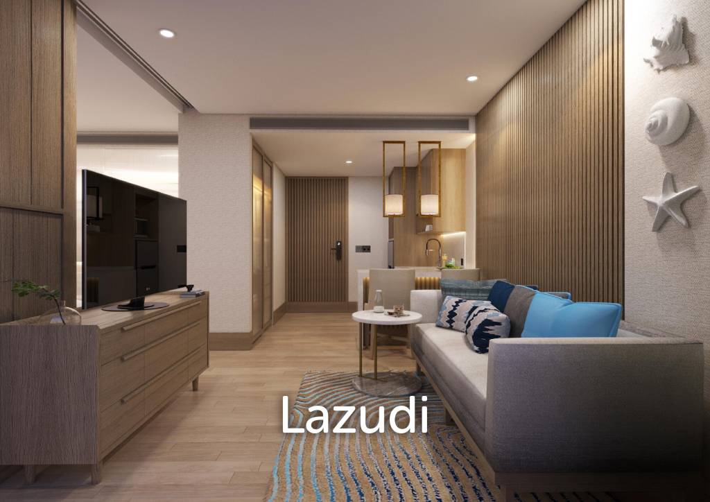 รูป 57.3 ตร.ม. 1 ห้องนอน 1 ห้องน้ำ คอนโดสำหรับ ขายใน เชิงทะเล - รูปที่ 1/4