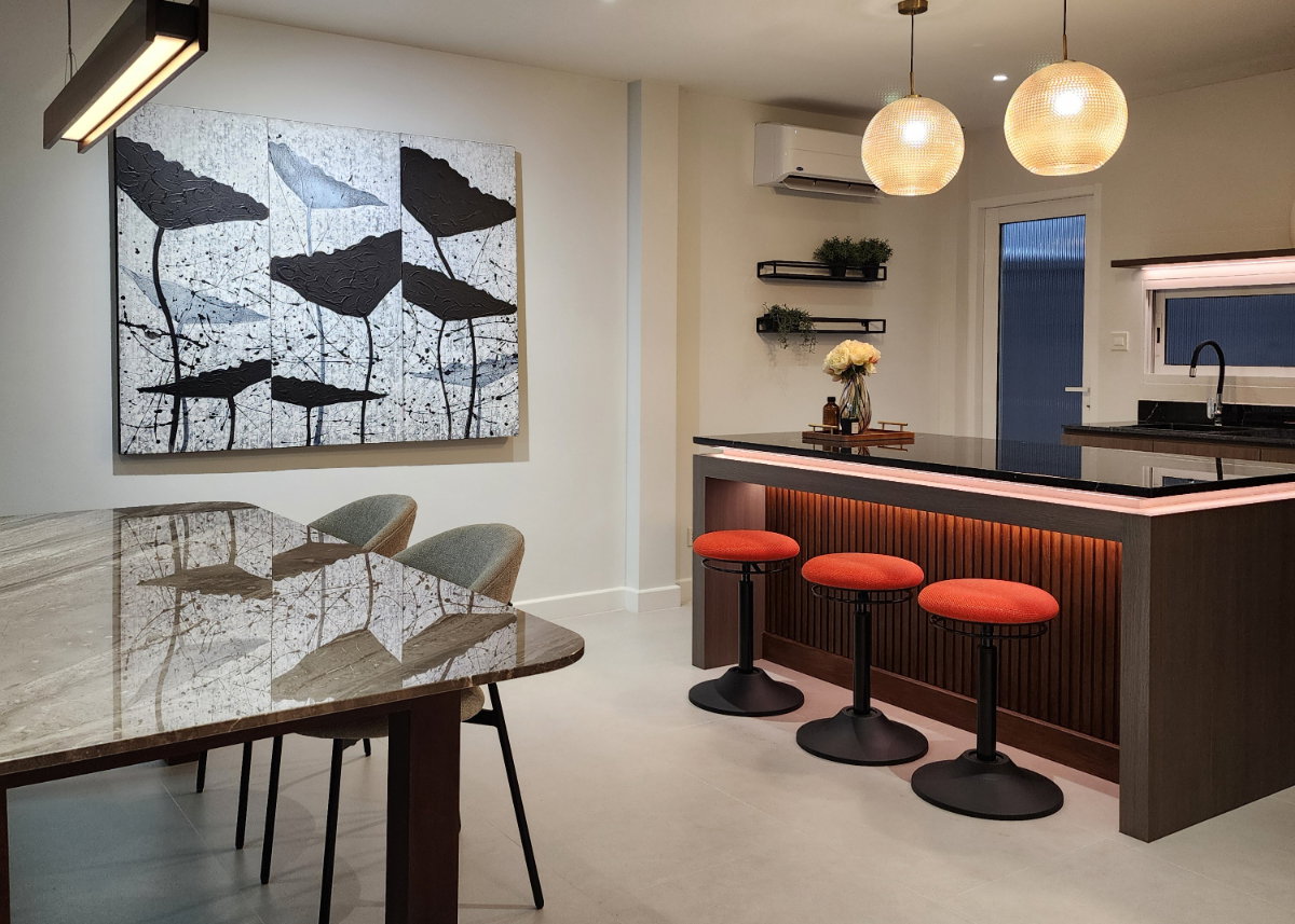 รูป บ้านให้ครอบครัวสไตล์อบอุ่นและทันสมัย ใกล้โรงเรียนนานาชาติ Bangkok Prep | สุขุมวิท 71 ใกล้ BTS พระโขนง - รูปที่ 13/32