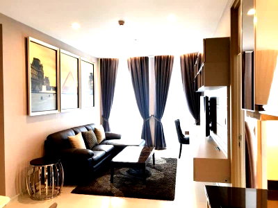 Condos for rent : LTH3981 – Noble Ploenchit FOR RENT 2 beds 2 baths size 95 Sq.M. Nearby BTS Phloen Chit station ONLY 95k/Month