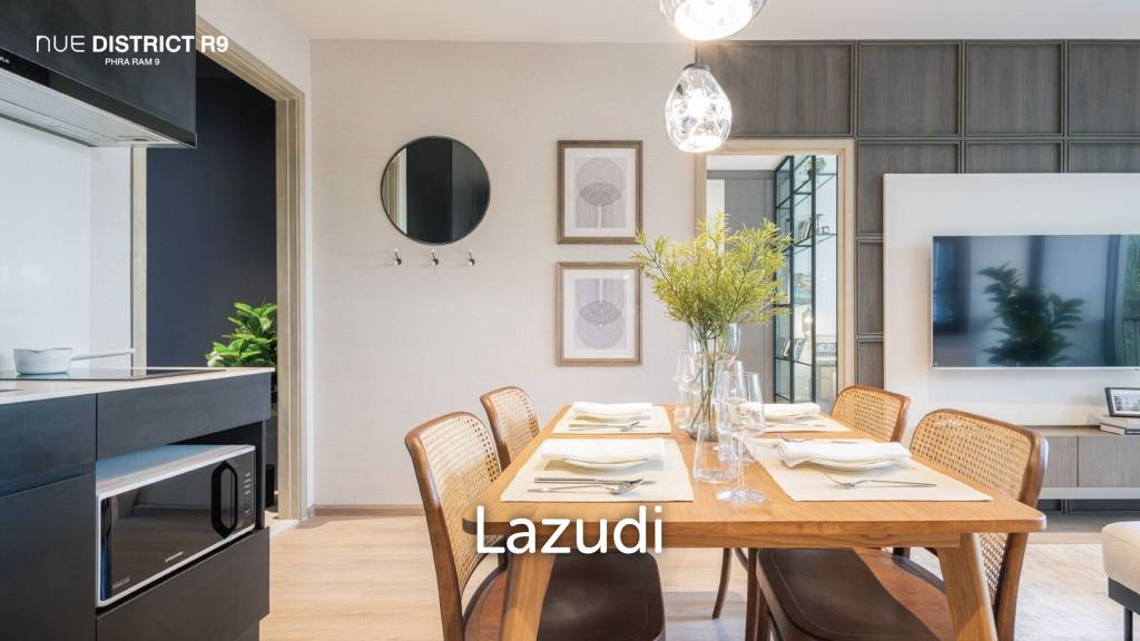 รูป 46.0 ตร.ม.  2 ห้องนอน  2 ห้องน้ำ คอนโดสำหรับ ขายใน ห้วยขวาง - รูปที่ 2/5