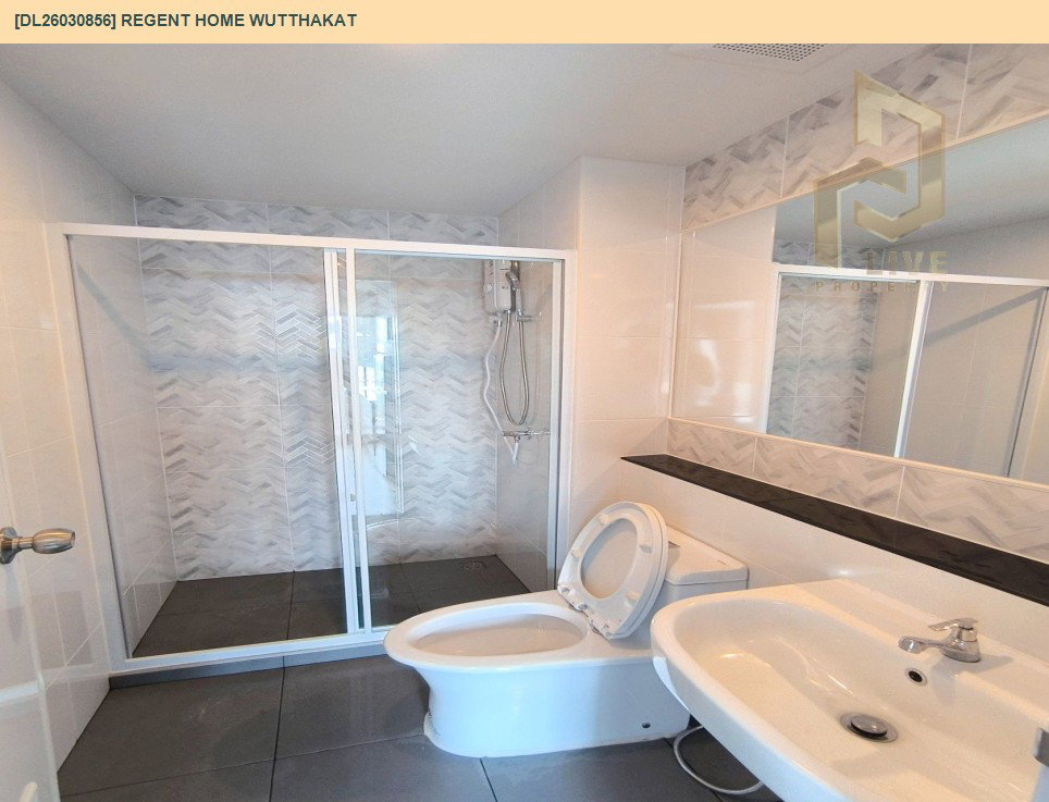 รูป DL26030856 ให้เช่าคอนโด รีเจ้นท์ โฮม วุฒากาศ (Regent Home Wutthakat) ใกล้ BTS วุฒากาศ พร้อมเข้าอยู่ โทรด่วน 0842740999 LineID @523dslwi - รูปที่ 6/6