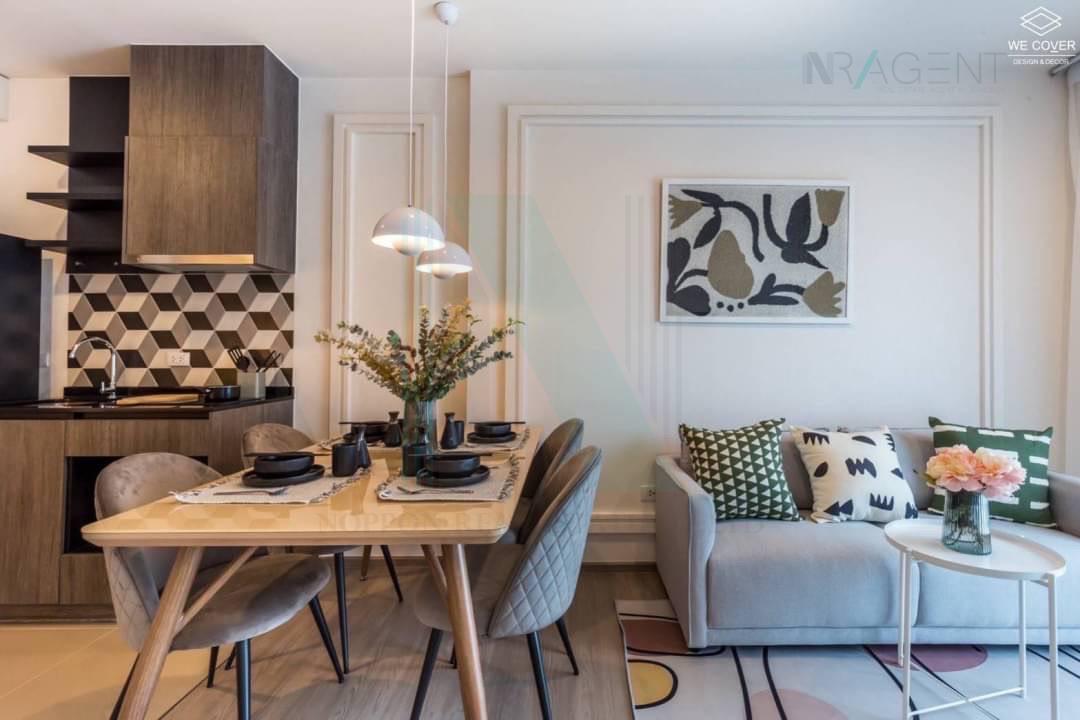 รูป 📌 ให้เช่าคอนโด เดอะ เบส เพชรบุรี - ทองหล่อ อาคาร 1 ชั้น 9 1 ห้องนอน ขนาด 33 ตรม ใกล้ MRT เพชรบุรี - รูปที่ 6/8