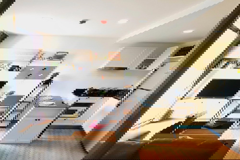 รูป ขายพร้อมผู้เช่า ! Notting Hill The Exclusive Charoenkrung, 1นอน, 1น้ำ, ใกล้ Asiatique The Riverfront ใกล้ BTS ! Code C20230201411 แต่งครบ, ราคาพิเศษ! - รูปที่ 2/5