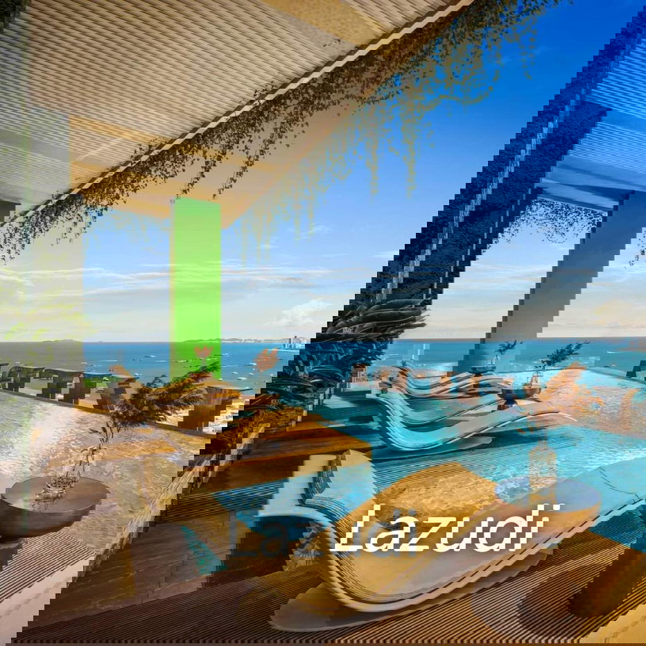 รูป คอนโดหรู 70 ตร.ม. ชั้น 20 วิวสูง ใกล้ทะเล พัทยา - รูปที่ 7/8