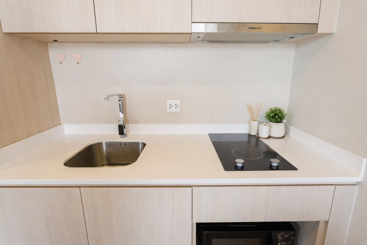 รูป 🍀🍀 🐶Pet Friendly🐱 Rare Unit❤️🔥 ให้เช่า📌 มาเอสโตร 12 ราชเทวี(Line: @rent2022) 🚆BTSราชเทวี พร้อมเข้าอยู่ 🔖A10900 - รูปที่ 9/12