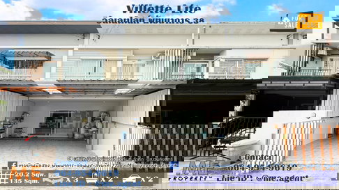 ขาย ทาวน์เฮ้าส์ รีโนเวทใหม่ วิลเลตไลท์ พัฒนาการ 38 *แปลนใหญ่* ใกล้ พัฒนาการ - อ่อนนุช – ศรีนครินทร์ โทร064-954-9619 (TF36-20)
