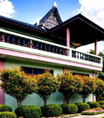 เช่าบ้านเดี่ยว นิคมราชบุรี : ให้เช่า!! บ้านเดี่ยว หลังใหญ่ พื้นที่กว่า 240 ตารางเมตร จ.ราชบุรี เขตบางแพ ราคาพิเศษ!!