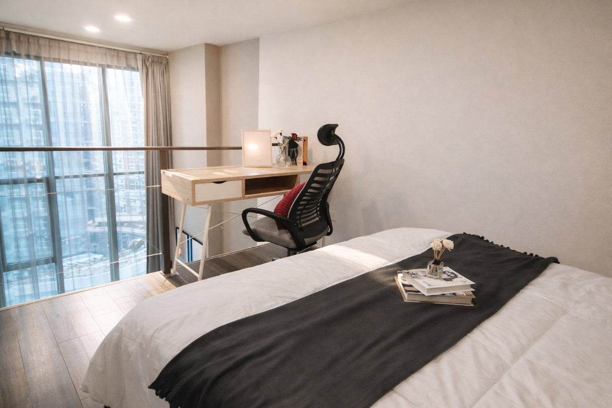 รูป ❗️Duplex ราคาพิเศษ❗️ ไนท์บริดจ์ สเปซ พระราม9 🚩ใกล้ MRT พระราม 9 📲 ติดต่อโทร/ไลน์ 099-289-1569 - รูปที่ 8/12