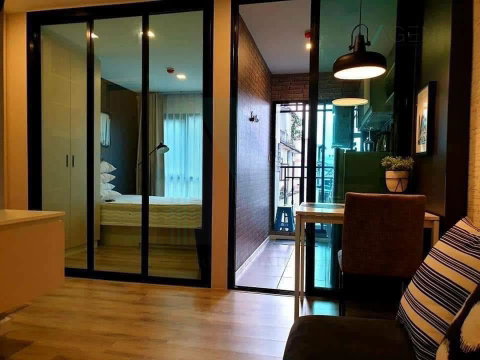 🎉 For Rent Condo PAUSE SUKHUMVIT 115 Building 1, Floor 4,1 bed room, Room size 28 sqm