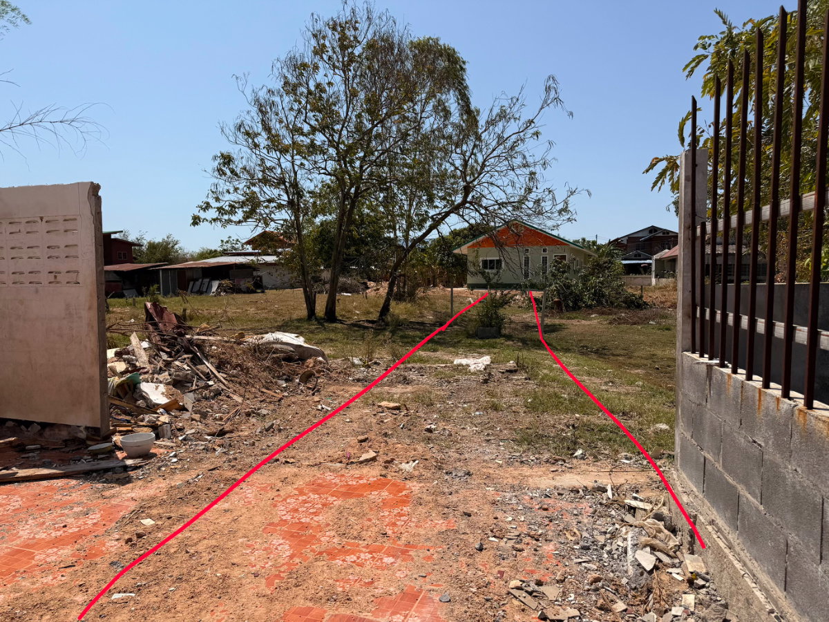 รูป ขายที่ดินในอำเภอเมืองร้อยเอ็ด 75.5 ตารางวา ในราคาเพียง 120,000 บาท - รูปที่ 4/9