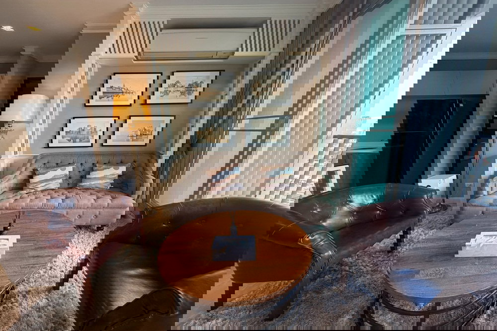 รูป ขาย- เช่า ! Rhythm Sathorn, ทำเลสาทรใกล้ BTS ! 2 นอน, 2 น้ำ, วิวแม่น้ำ, ชั้นสูง26+, ห้องทิศเหนือ!! Code C20260300025 แต่งครบ, ราคาพิเศษ!! - รูปที่ 2/18