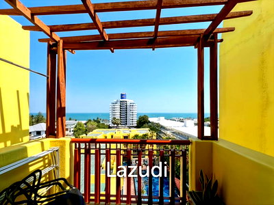 ขายคอนโด : คอนโดติดทะเลหัวหิน 53 ตร.ม. ชั้น8 วิวทะเลพร้อมสระว่ายน้ำ