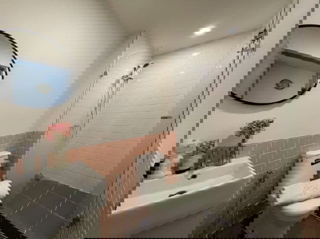 รูป ให้เช่าAttitude BU ตึกB ชั้น4 เฟอร์ครบ พร้อมเครื่องซักผ้า - รูปที่ 6/11