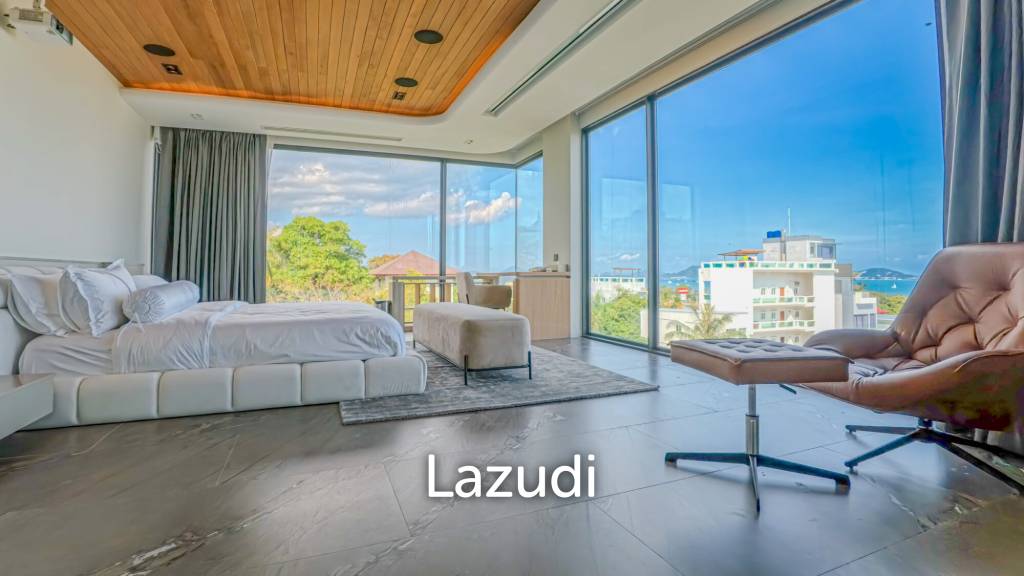 200sqm 2 bedroom Panoramic Sea View Penthouse In Rawai