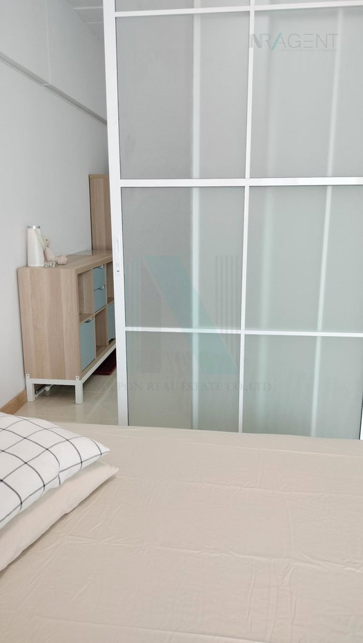 รูป 🚩 ขายคอนโด หนึ่ง คอนโด รัตนาธิเบศร์ อาคาร 1 ชั้น 10 1 ห้องนอน ขนาด 40 ตรม ใกล้ MRT บางกระสอ - รูปที่ 3/8