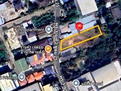 เช่าที่ดิน เซ็นทรัล พระราม 2 : ให้เช่าที่ดิน - พระราม 2 ซอย 25 🔎เนื้อที่ 3 งาน 28 ตารางวา ‼️ราคาพิเศษเฉพาะช่วงนี้ ✅27,000.-/เดือน