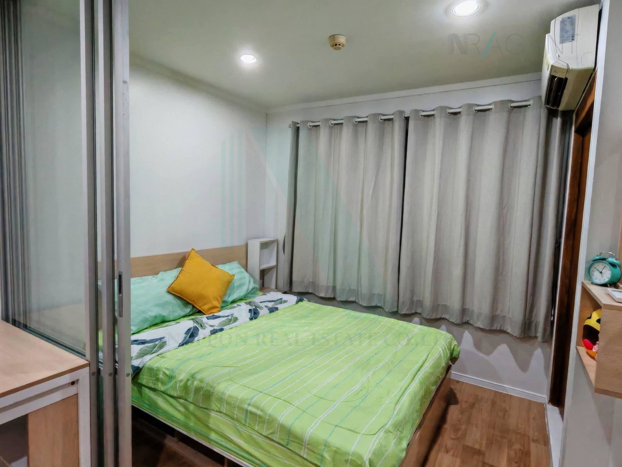 รูป 🔺 ให้เช่าคอนโด ลุมพินี วิลล์ สุขุมวิท 109 - แบริ่ง อาคาร A ชั้น 4 1 ห้องนอน ขนาด 23.00 ตรม ใกล้ ตลาดนัดแบริ่ง - รูปที่ 3/8