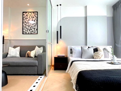 ขายคอนโด : BOWIE180326  ขาย D Condo รามอินทรา  🌟 30 ตรม. ห้องใหญ่ ชั้น4