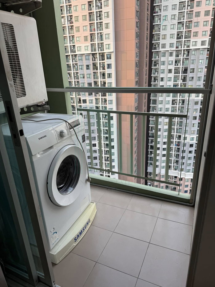 รูป ให้เช่าคอนโด ลุมพินี เพลส ศรีนครินทร์-หัวหมาก สเตชั่น อาคาร B ชั้น 25 1 ห้องนอน ขนาด 26.00 ตรม ใกล้ ซูปเปอร์มาร์เก็ต แม็กซ์แวลู - รูปที่ 8/8