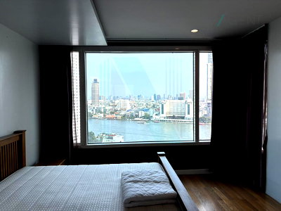 Condos for rent Assumption Convent Silom School : 🎊 For Rent Condo WATERMARK CHAOPHRAYA Building 1, Floor 20,3 bed room, Room size 170 sqm