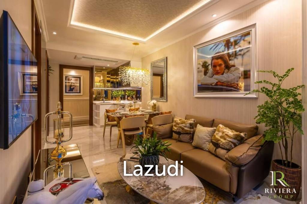 รูป 49.0 ตร.ม.  1 ห้องนอน  1 ห้องน้ำ คอนโดสำหรับ ขายใน นาเกลือ - รูปที่ 1/6