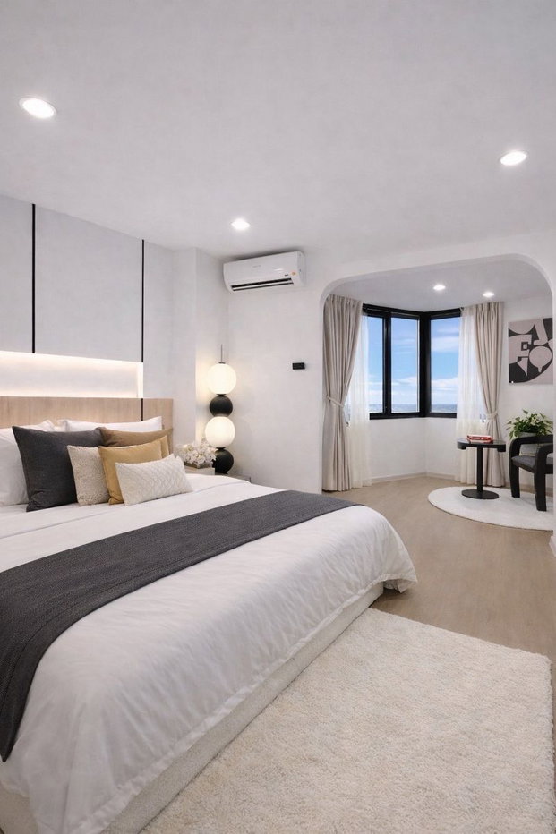 รูป 🌟 คอนโดรีโนเวทใหม่ ใจกลางนิมมาน! ขาย Nakornping Condo วิวดอยสุเทพ - รูปที่ 4/10