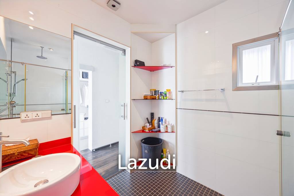 รูป เพนต์เฮาส์ดูเพล็กซ์สุดหรู พื้นที่ใช้สอย 260 ตร.ม. ในโครงการบ้านอิงภู - รูปที่ 53/64