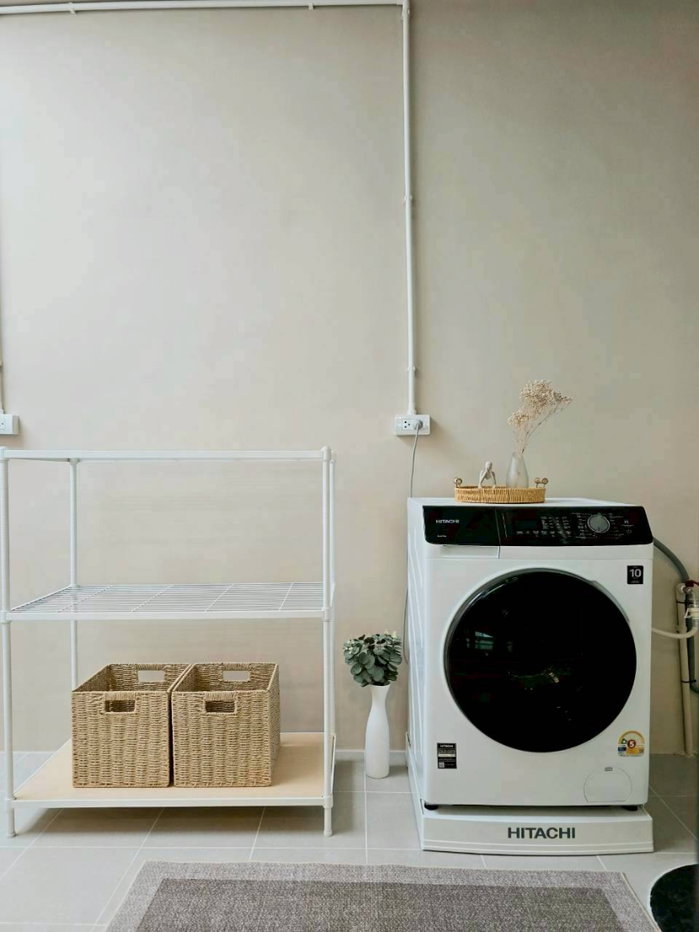 รูป ให้เช่า บ้าน Q Prime สุขุมวิท 77 บ้านทาวน์โฮม 3 ชั้น 3 ห้องนอน 18 ตรว 136 ตรม เฟอร์นิเจอร์ เครื่องใช้ไฟฟ้าครบ ใกล้ MRT ศรีนุช อ่อนนุช : MF25R-004 - รูปที่ 6/14