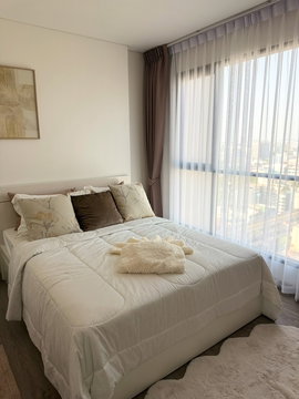 ขายคอนโดลุมพินี พาร์ค พหล 32 ตกแต่งครบ พร้อมอยู่ ใกล้ ม.เกษตรศาสตร์ 1 ห้องนอน ขนาด 28 ตรม.  