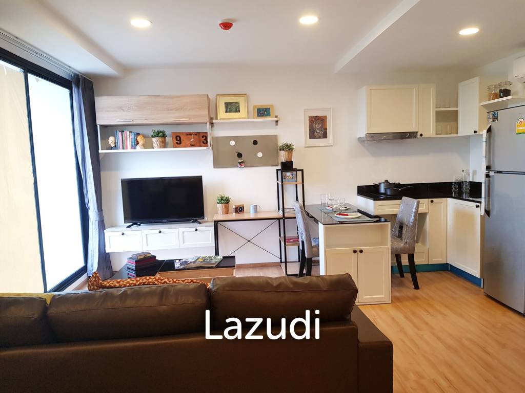 รูป 33.1 ตร.ม. 1 ห้องนอน 1 ห้องน้ำ คอนโดสำหรับ ขายใน วัดพระยาไกร - รูปที่ 2/7