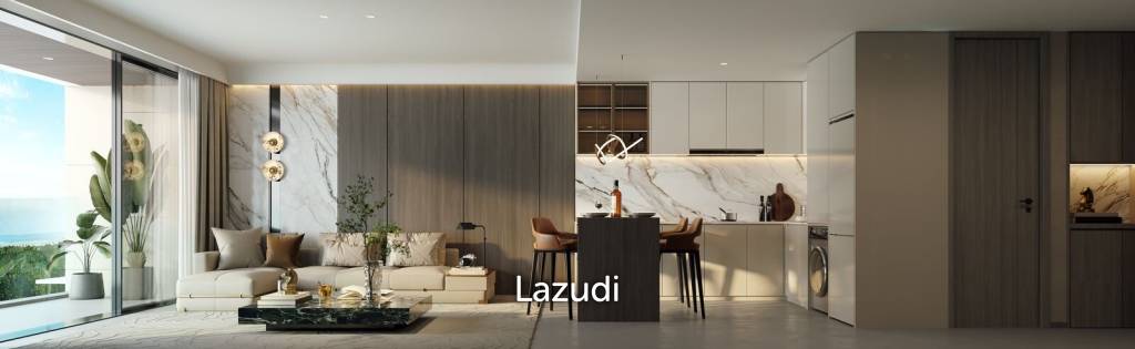 รูป 75.5 ตร.ม. 2 ห้องนอน 2 ห้องน้ำ คอนโดสำหรับ ขายใน เชิงทะเล - รูปที่ 2/3