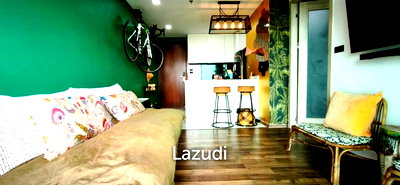 ขายคอนโด : คอนโดวิวสูง 43 ตร.ม. ชั้น15 ทำเลหนองปรือ พัทยา พร้อมอยู่