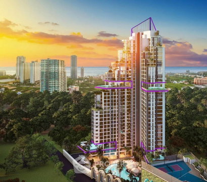 2-BR Condo at The Riviera Santa Monica close to Pattaya (ID 2440715)