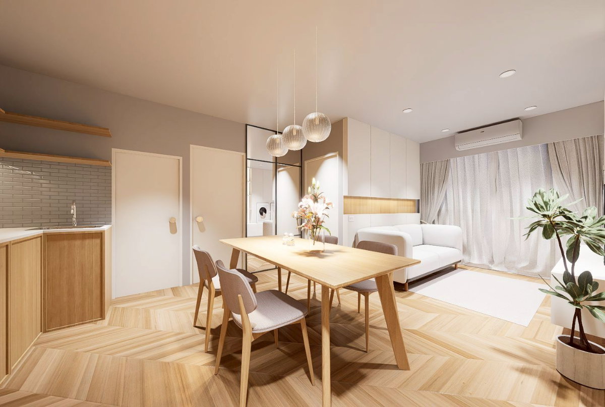 รูป เปิดตัวน้องใหม่ ขนาด 67 ตร.ม. ใกล้รถไฟฟ้าเพียง 150 เมตร คอนโดเเบบ 2 นอน 1 น้ำ - รูปที่ 16/37