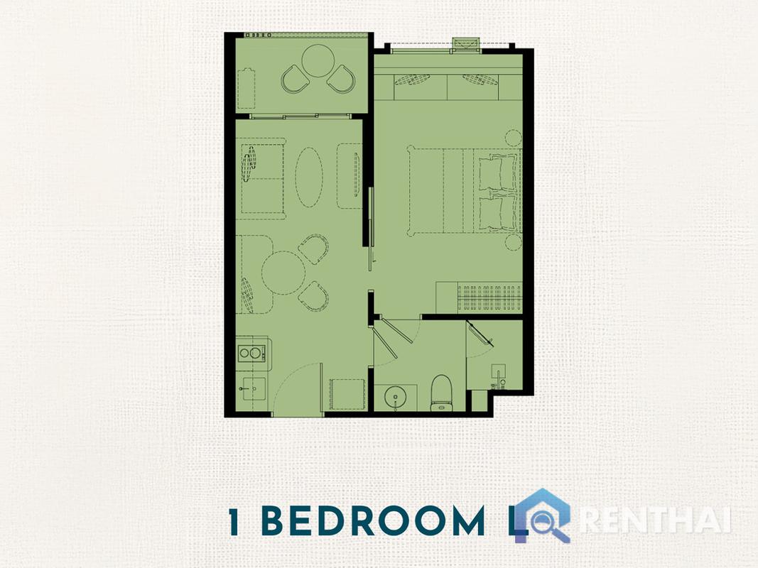 Luxury 1 Bed Condo at The Title Serenity Naiyang, Pool, Gym, Sauna - image 3