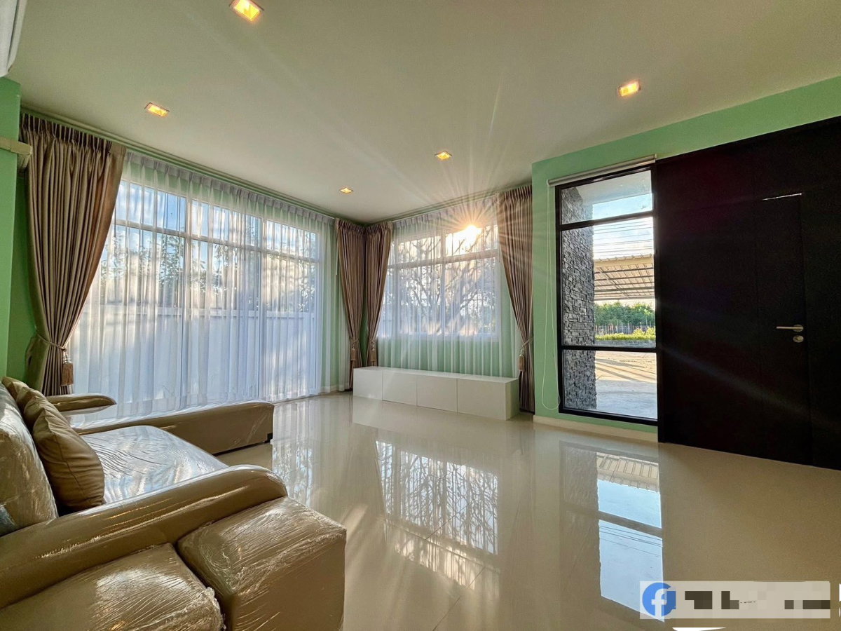 รูป 🏡ให้เช่าและปล่อยขาย บ้านเดี่ยวหรู The Ozone Panya Indra P4 4 ห้องนอน 6 ห้องน้ำ มีห้องแม่บ้าน ทำเลปัญญาอินทรา - รูปที่ 2/9