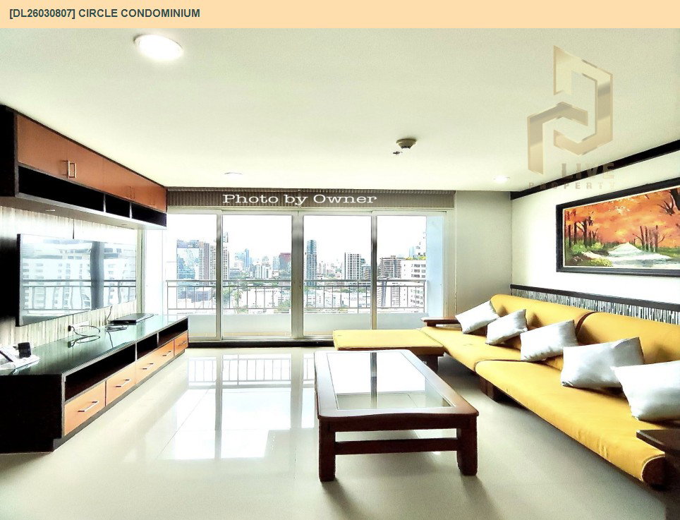 รูป DL26030807 ให้เช่าคอนโด เซอร์เคิล คอนโดมิเนียม (Circle Condominium) ใกล้ MRT เพชรบุรี พร้อมเข้าอยู่ โทรด่วน 0842740999 LineID @523dslwi - รูปที่ 5/12