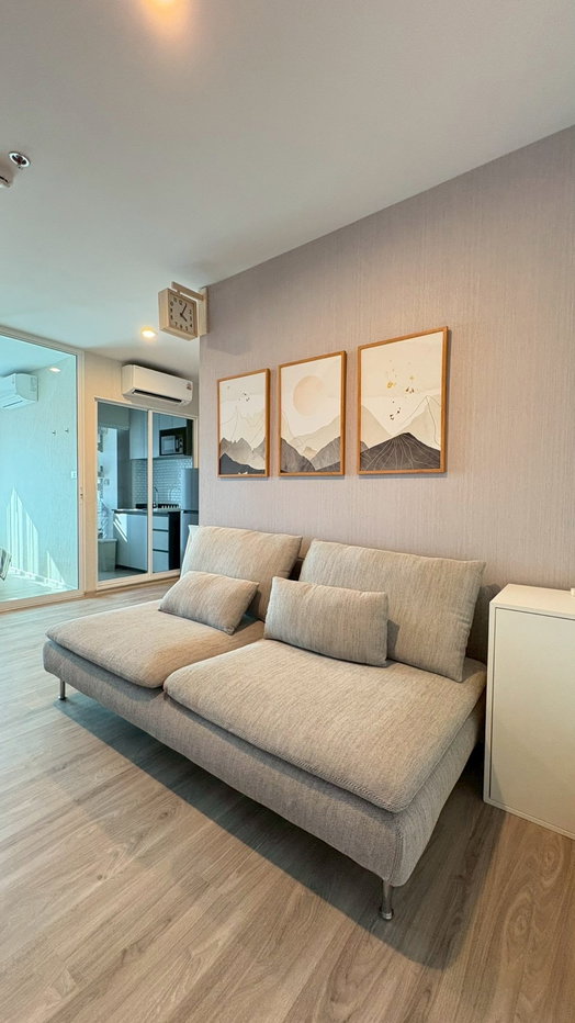 รูป New !!ให้เช่าคอนโดรีเจ้นท์โฮมบางนา เฟอร์ครบ พร้อมอยู่ ติดBTS - รูปที่ 1/9