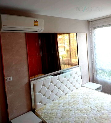 Condos for rent : 🚩 For Rent Condo METRO LUXE RATCHADA Building A, Floor 3,2 bed room, Room size 43 sqm