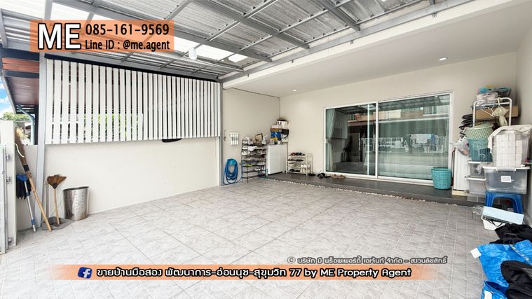 3-bed townhouse for sale, 135 sqm, 20 sq wah, VILLETTE LITE PATTANAKARN 38
