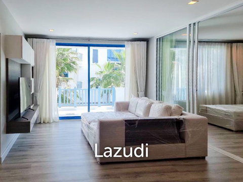 คอนโด 86 ตร.ม. ห้องมุมสวย ชั้น 3 ใจกลางหัวหิน ใกล้ทะเล